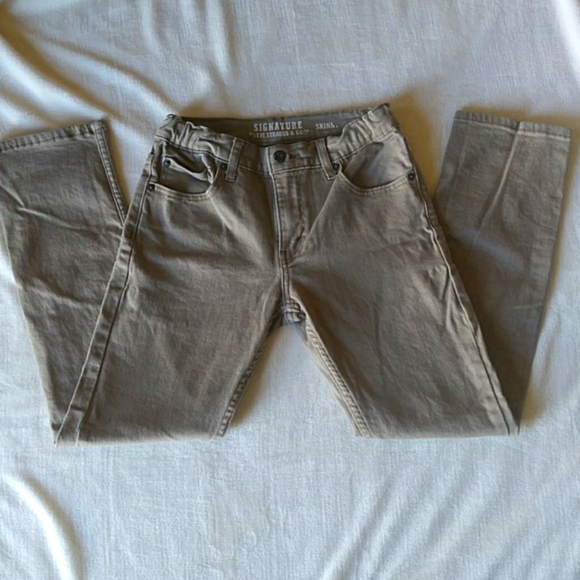 Signature by Levi Strauss & Co. Boys Jeans---14 - Picture 1 of 5